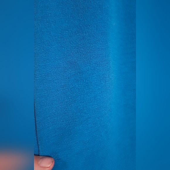 ZARA Corset Stitch Sleeveless Bodycon Mini Dress In Electric Blue. Size Medium - Picture 11 of 12